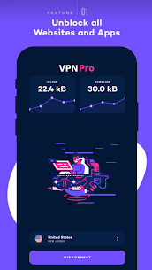 فيبي مجاني لفترة محدودة VPN Pro 3