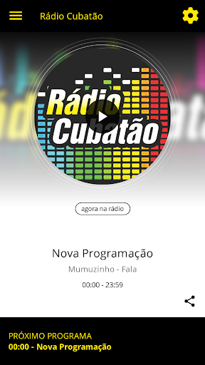 Android application Rádio Cubatão screenshort