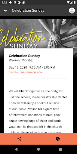 Central Christian Church Screen 3