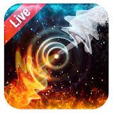 Live Wallpaper Background Ice and Fire icon