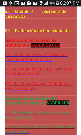 Vision por Computadora Screen 3