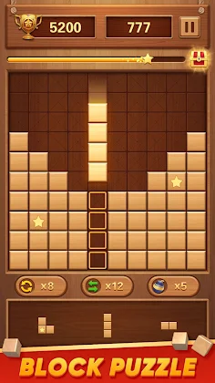 Block Puzzle Wood Blast - Screenshot 1
