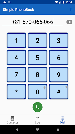Simple PhoneBook Screen 3
