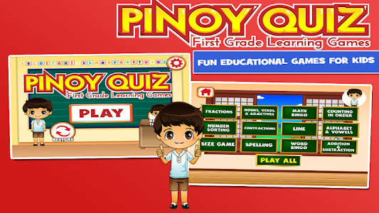 Pinoy Quiz for Grade One Unknown