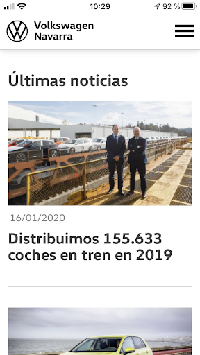 Volkswagen Navarra - Empleados Screen 3