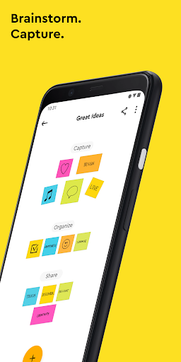 Android application Post-it® screenshort