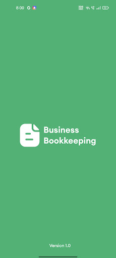Android application Business Bookkeeping screenshort