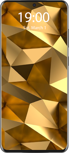 Gold Live Wallpaper Parallax Screen 2