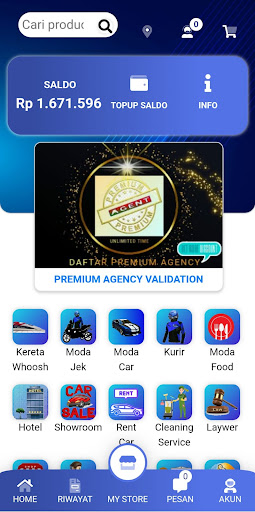 Android application URBAN MODA TECH screenshort