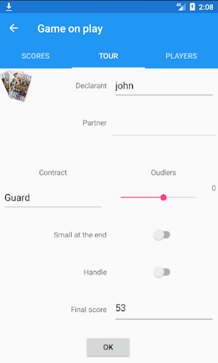 Tarot Counter Screen 3