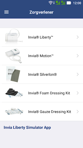 Medela NPWT Belgium Screen 2