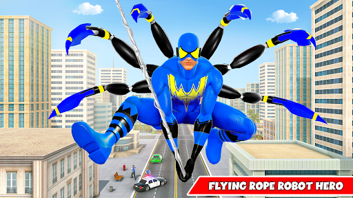 Rope Robot Hero Superhero Game 79 screenshots 2