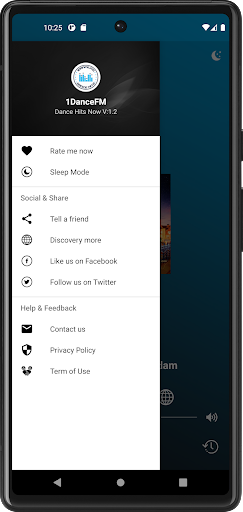 1DanceFM Screen 2