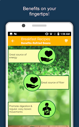 Screenshot of Healthy Breakfast Recipes Book