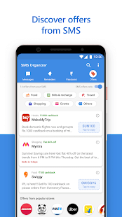 SMS Organizer - Clean, Reminders, Offers & Backup Screenshot