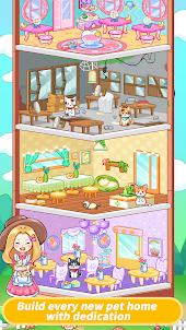 我的寵物餐廳 - 模擬做飯經營遊戲