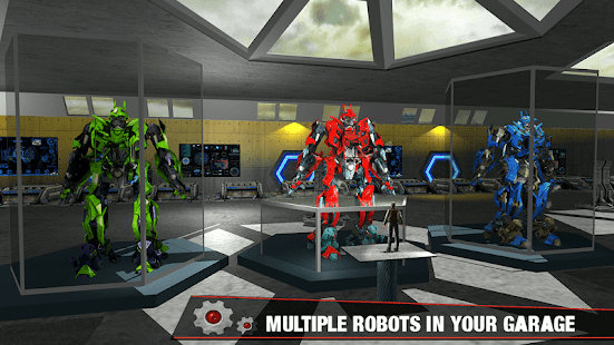 Multi Robot Transform Car Game android2mod screenshots 9