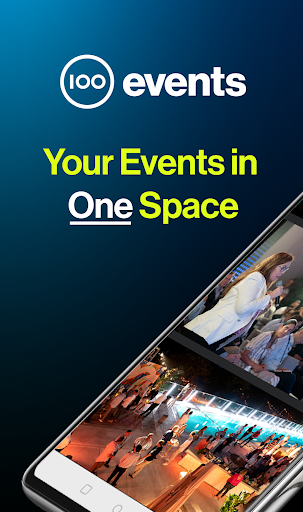 Android application Zero100 Events screenshort