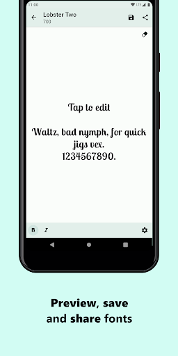 Font Picker - font downloader Screenshot 4 - AppWisp.com