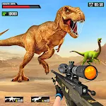Cover Image of Tải xuống Trò chơi súng săn khủng long hoang dã  APK