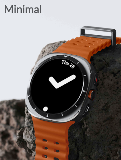 Minimal Watch Face Screen 2