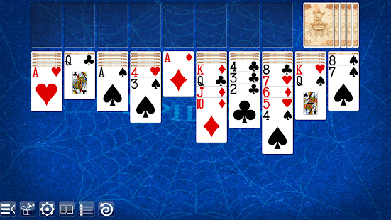 Spider Solitaire Screenshot