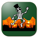The Running Skeleton icon