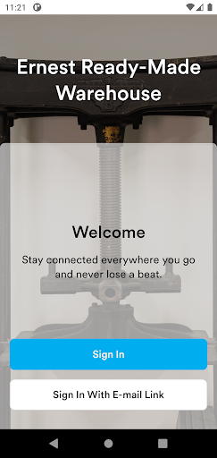 Android application Ernest Ready-Made Warehouse screenshort