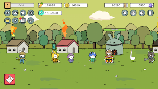 Screenshot of Battle! Bunny : Tower Defense