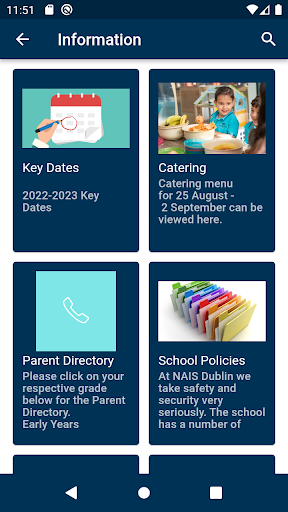 NAIS Dublin Screen 3