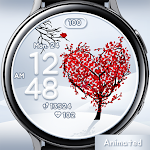 Cover Image of Descargar Winter Red Tree_Watchface  APK