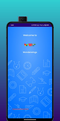 Android application Wonderwings screenshort