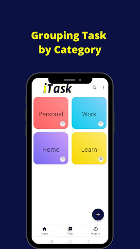 Android application iTask screenshort
