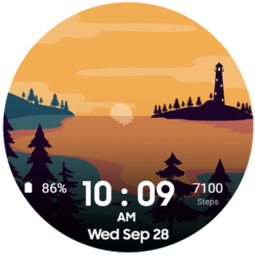 The Season Digital Watch face logo