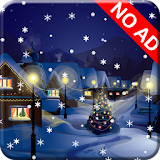 Snow Night City LWP (NO AD) icon