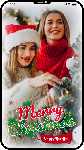 Happy Christmas Photo Frames Screen 3