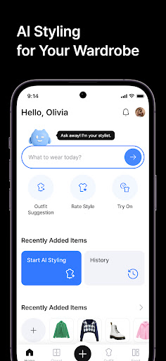 Screenshot of Acloset - AI Fashion Assistant