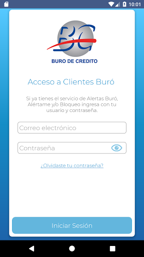 Buro de Crédito Screen 3