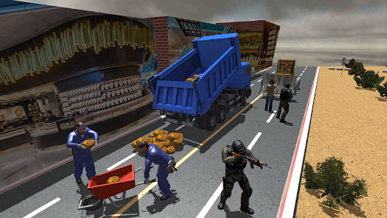 Uphill Gold Transporter Truck Excavator Simulator for pc screenshots 3