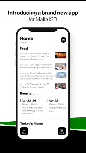 Android application Malta ISD screenshort