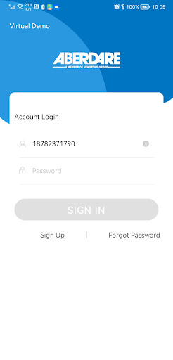 Android application aberdare ES screenshort