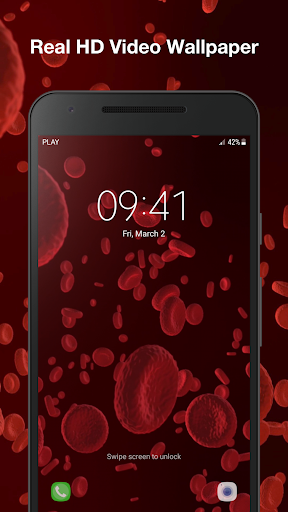 Blood Cells Live Wallpaper Screen 3