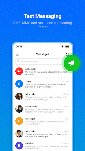 Android application Messages screenshort