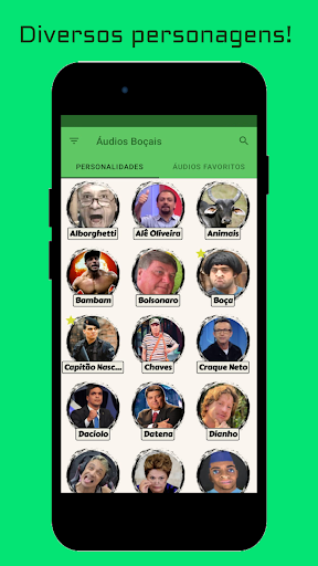 Android application Áudios Boçais screenshort