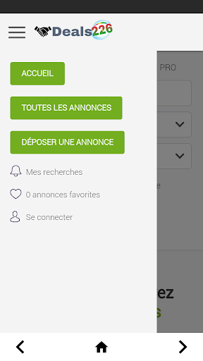 Deals226 - petites annonces au Screen 3