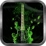 Green Guitar Live Wallpaper icon