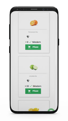 Android application NaHned.cz screenshort
