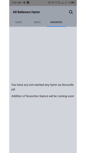 All Believers Hymn Book Screen 2