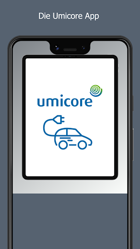 Android application Umicore Ladesäulenverwaltung screenshort