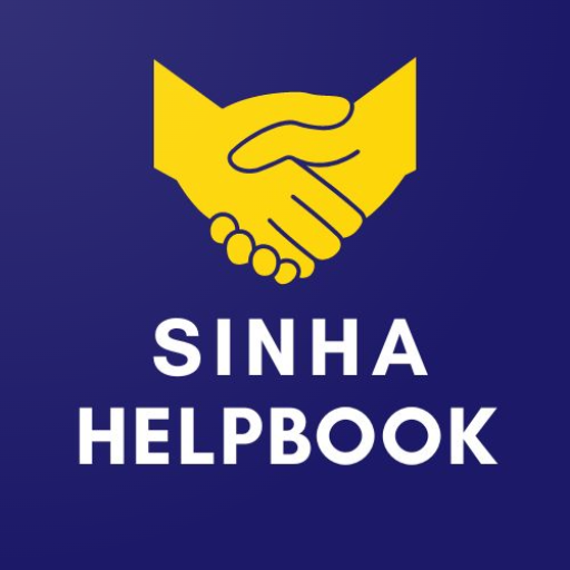 Sinha Helpbook logo